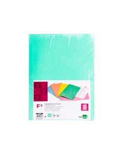 Subcarpeta liderpapel folio verde pastel 180g/m2