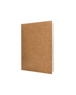 Subcarpeta liderpapel folio kraft interior blanco 240g/m2
