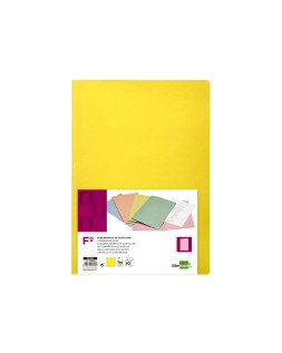 Subcarpeta liderpapel folio amarillo intenso 180g/m2