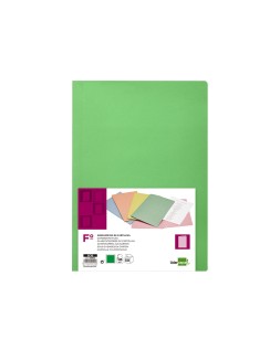 Subcarpeta liderpapel folio verde intenso 180g/m2