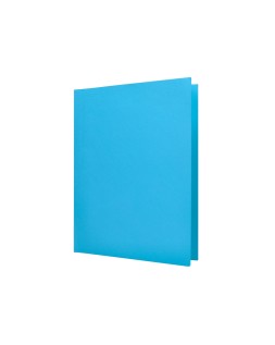 Subcarpeta liderpapel din a4 celeste intenso 180g/m2