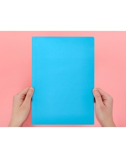 Subcarpeta liderpapel din a4 celeste intenso 180g/m2