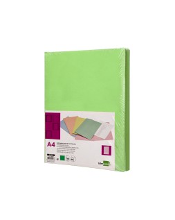 Subcarpeta liderpapel din a4 verde intenso 180g/m2