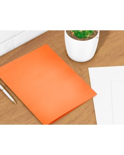 Subcarpeta liderpapel a4 naranja intenso 180g/m2