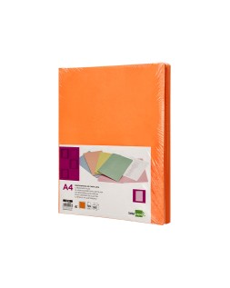 Subcarpeta liderpapel a4 naranja intenso 180g/m2