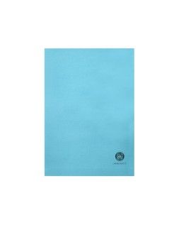 Subcarpeta cartulina q-connect din a4 azul con ventana transparente 120 g/m2
