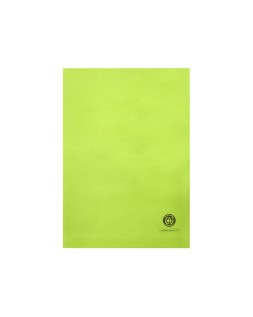 Subcarpeta cartulina q-connect din a4 verde con ventana transparente 120 gr