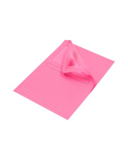 Subcarpeta cartulina q-connect din a4 colores surtidos con ventana transparente 120g/m2 paquete de 25 unidades