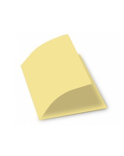 Subcarpeta cartulina gio din a4 amarillo pastel 180 g/m2