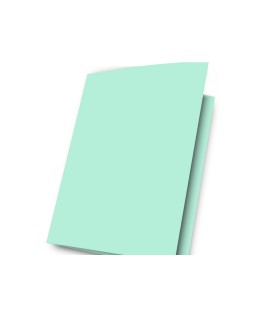 Subcarpeta cartulina gio folio verde pastel 180 g/m2