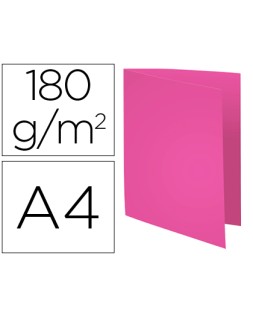 Subcarpeta cartulina reciclada exacompta din a4 fucsia 170 gr
