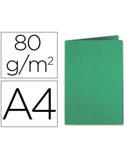 Subcarpeta papel exacompta din a4 verde oscuro 80 g