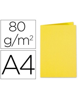 Subcarpeta papel exacompta din a4 amarillo sol 80 g