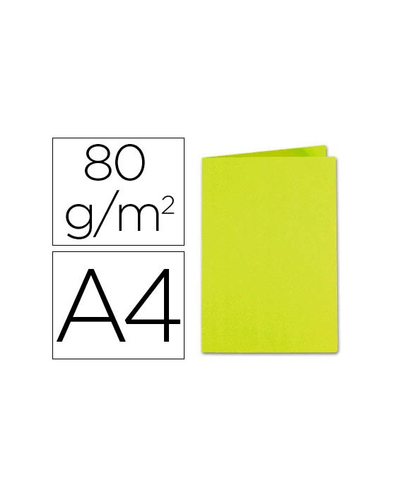 Subcarpeta papel exacompta din a4 verde menta 80 g