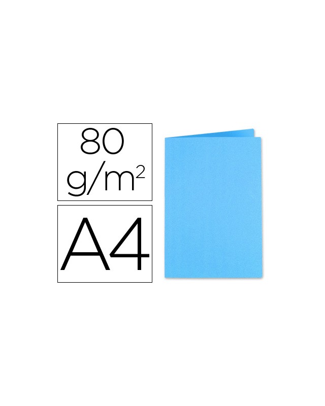Subcarpeta papel exacompta din a4 turquesa 80 g