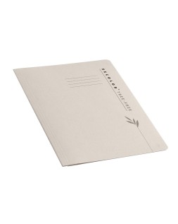 Subcarpeta cartulina djois pack de 10 color crema 100% ecologica 226 g/m2 din a4 con fastener