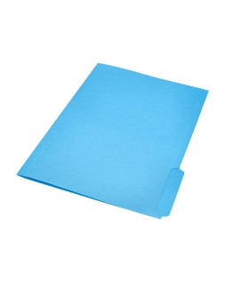 Subcarpeta cartulina liderpapel din a4 pestaña derecha 240g/m2 azul