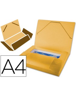 Carpeta liderpapel portadocumentos 36851 polipropileno din a4 naranja serie frosty lomo 25 mm
