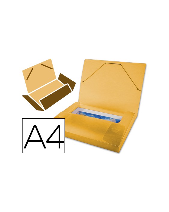 Carpeta liderpapel portadocumentos 36851 polipropileno din a4 naranja serie frosty lomo 25 mm