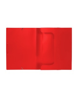 Carpeta liderpapel portadocumentos polipropileno din a4 roja lomo 50 mm