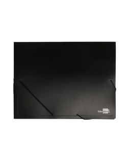 Carpeta liderpapel portadocumentos 36905 polipropileno din a4 negra lomo 50 mm