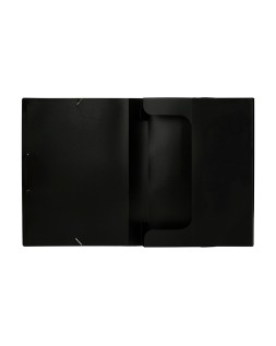 Carpeta liderpapel portadocumentos 36905 polipropileno din a4 negra lomo 50 mm