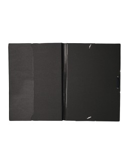Carpeta liderpapel gomas folio sencilla pvc azul