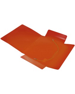 Carpeta liderpapel gomas tres solapas polipropileno din a5 color rojo
