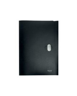 Carpeta leitz recycle gomas tres solapas din a4 polipropileno negro