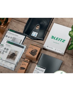 Carpeta leitz recycle gomas tres solapas din a4 polipropileno negro