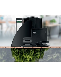 Carpeta leitz recycle gomas tres solapas din a4 polipropileno negro