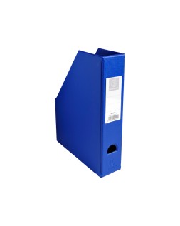 Revistero exacompta pvc lomo 70 mm color azul 230x310x70 mm