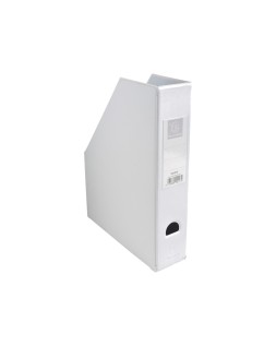 Revistero exacompta pvc lomo 70 mm color blanco 230x310x70 mm