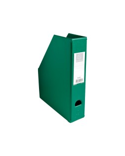 Revistero exacompta pvc lomo 70 mm color verde 230x310x70 mm