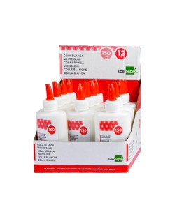 Pegamento cola blanca lavable liderpapel bote de 150 ml