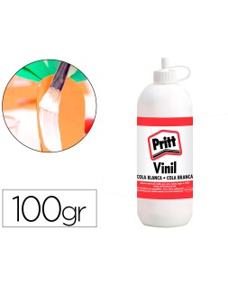 Pegamento cola vinilica pritt blanca bote de 100 g