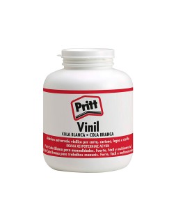 Pegamento cola vinilica pritt blanca bote de 1000 g