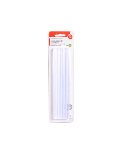 Barra termofusible liderpapel 7 mm de diametro x 200 mm de alto blister de 12 unidades