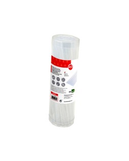 Barra termofusible liderpapel de 7 mm de diametro x 200 mm de alto bote de 40 unidades
