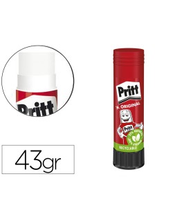 Pegamento pritt en barra 43 g unidad