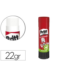 Pegamento pritt en barra 22 g unidad