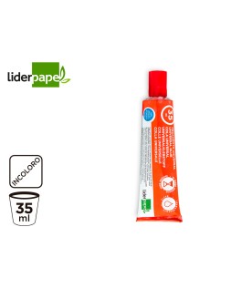 Pegamento liderpapel universal transparente 35 ml