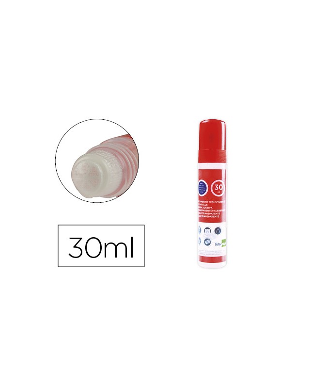 Pegamento liderpapel transparente para papel 30 ml