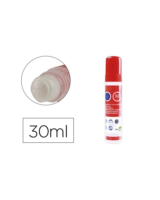 Pegamento liderpapel transparente para papel 30 ml