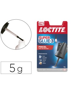 Pegamento loctite 5 g aplicador de pincel adhesivo instantaneo