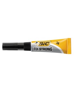 Pegamento bic fix strong 3 g adhesivo extra fuerte