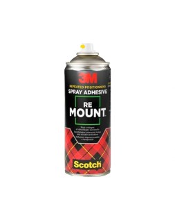 Pegamento 3m spray remount adhesivo reposicionable indefinidamente bote de 400 ml