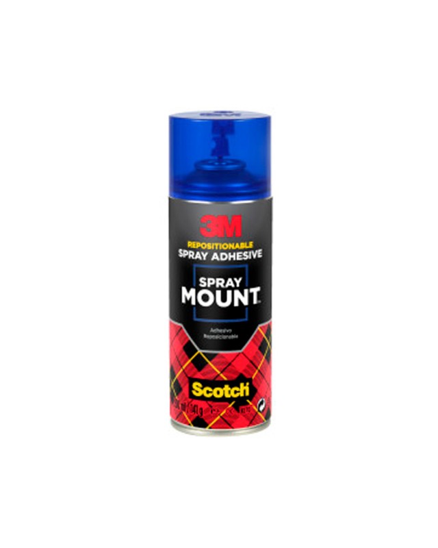 Pegamento 3m spray mount adhesivo reposicionable por tiempo limitado bote de 200 ml
