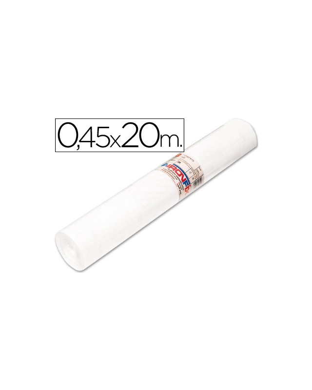 Rollo adhesivo aironfix unicolor blanco 67002 rollo de 20 m