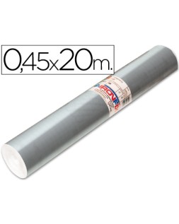 Rollo adhesivo aironfix especial plata 69193 rollo de 20 m